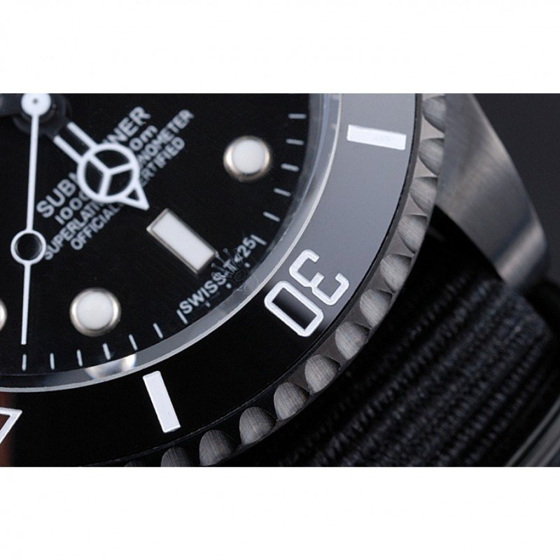 Replica Rolex Submariner 40mm Black Dial 622006