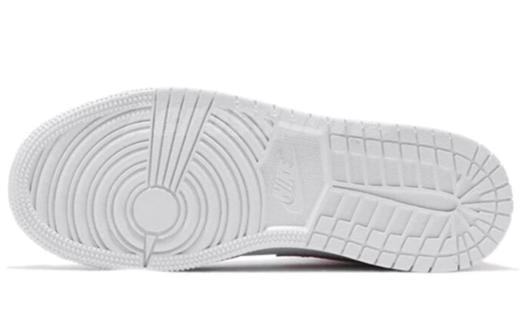 (GS) Air Jordan 1 Mid 'White Rose Gold' 555112-190