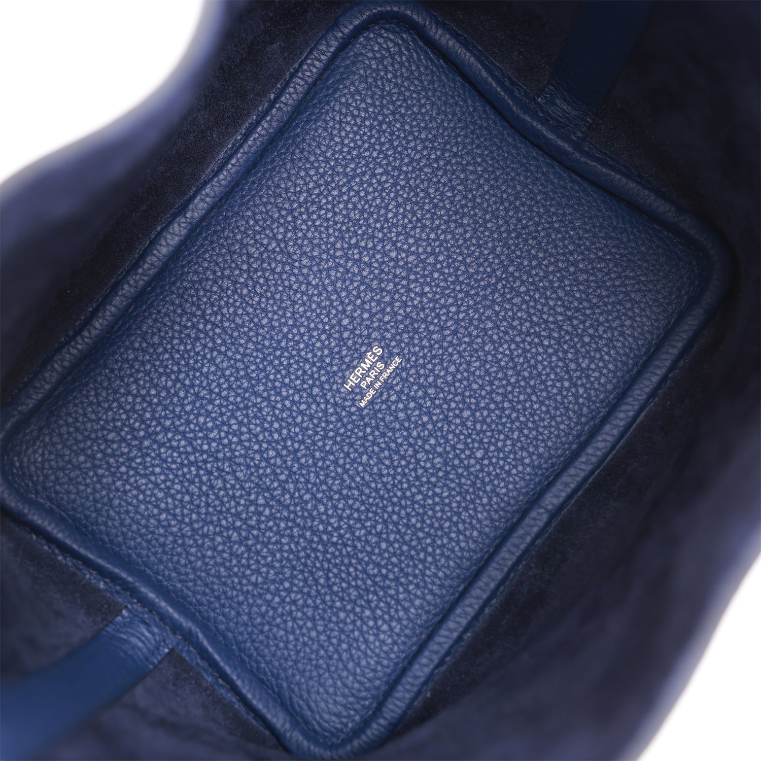 Hermès Picotin Lock 18 Bleu Saphir Clemence Gold Hardware