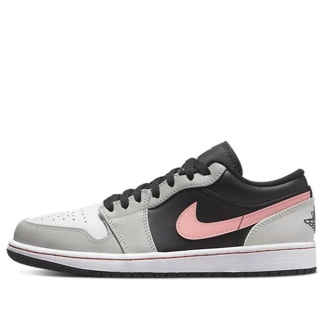 Air Jordan 1 Low 'Grey Fog Bleached Coral' 553558-062