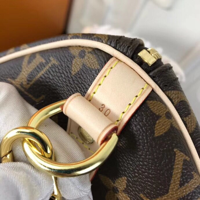 LV Speedy 30 Bandouliere Monogram Canvas M43989