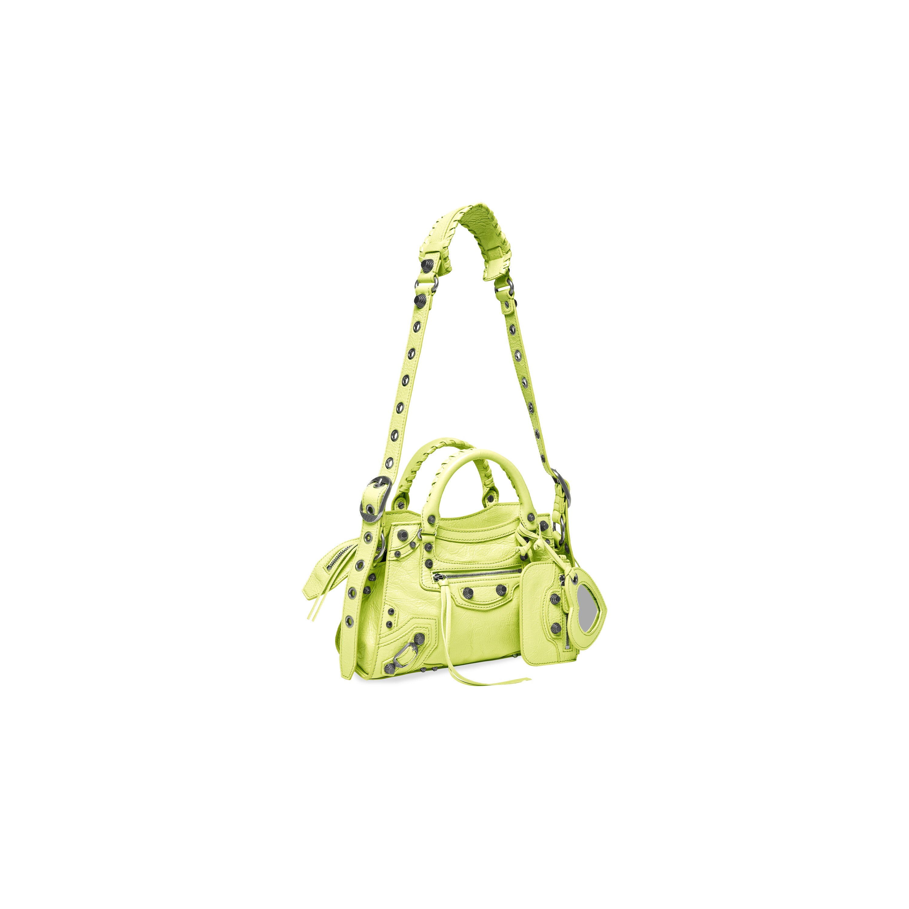 WOMEN'S NEO CAGOLE XS HANDBAG IN LIME