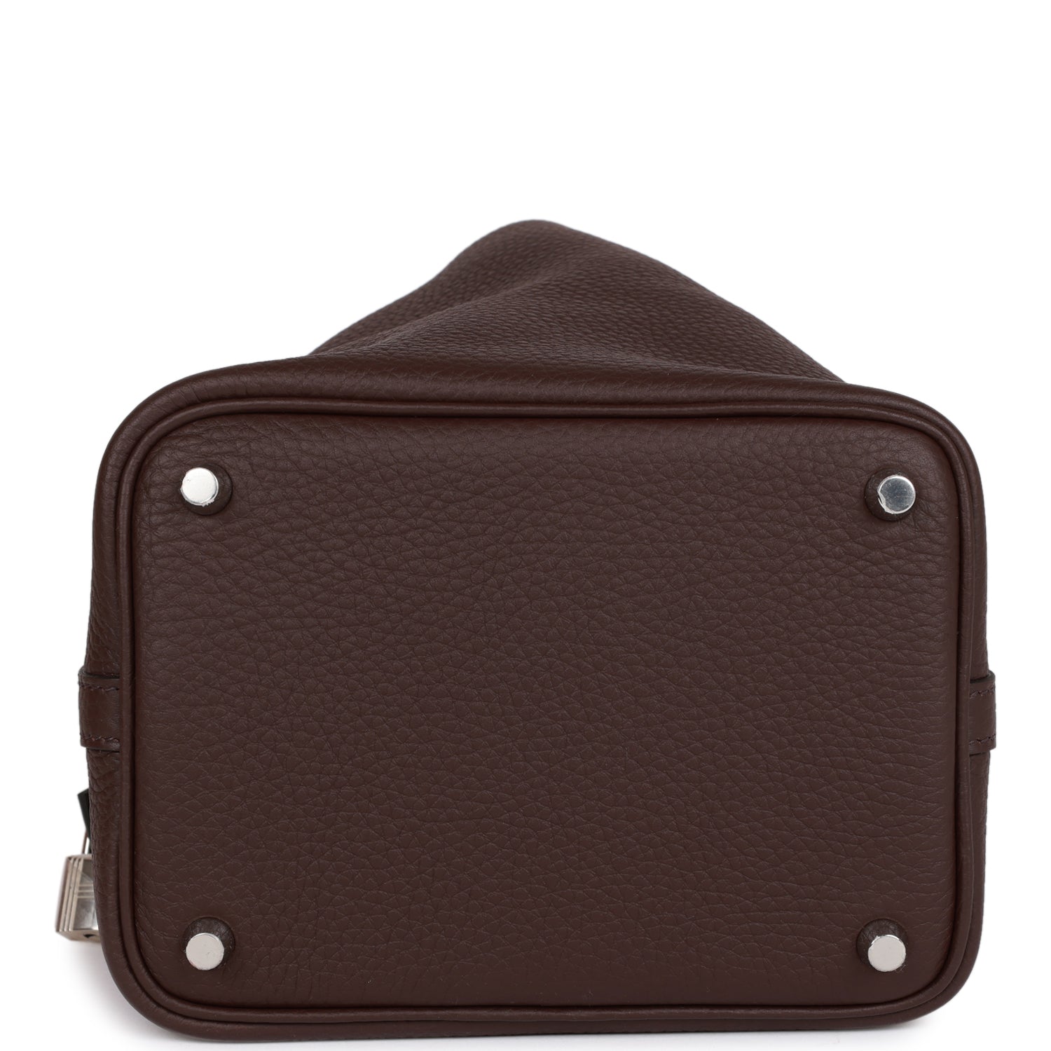 Hermès Eclat Picotin Lock 18 Rouge Sellier Clemence Palladium Hardware