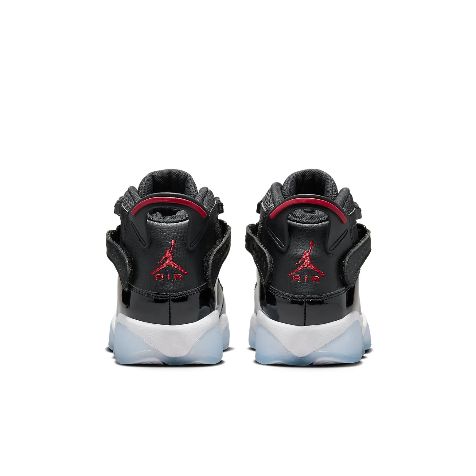 (GS) Air Jordan 6 Rings 'Black Gym Red' 323419-064