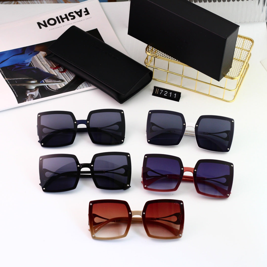 5 Color Women's Sunglasses—7211