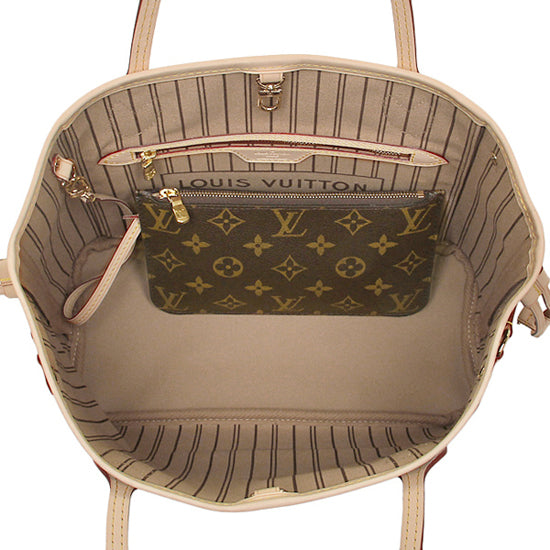 LV M41000 Neverfull PM Shoulder Bag Monogram Canvas