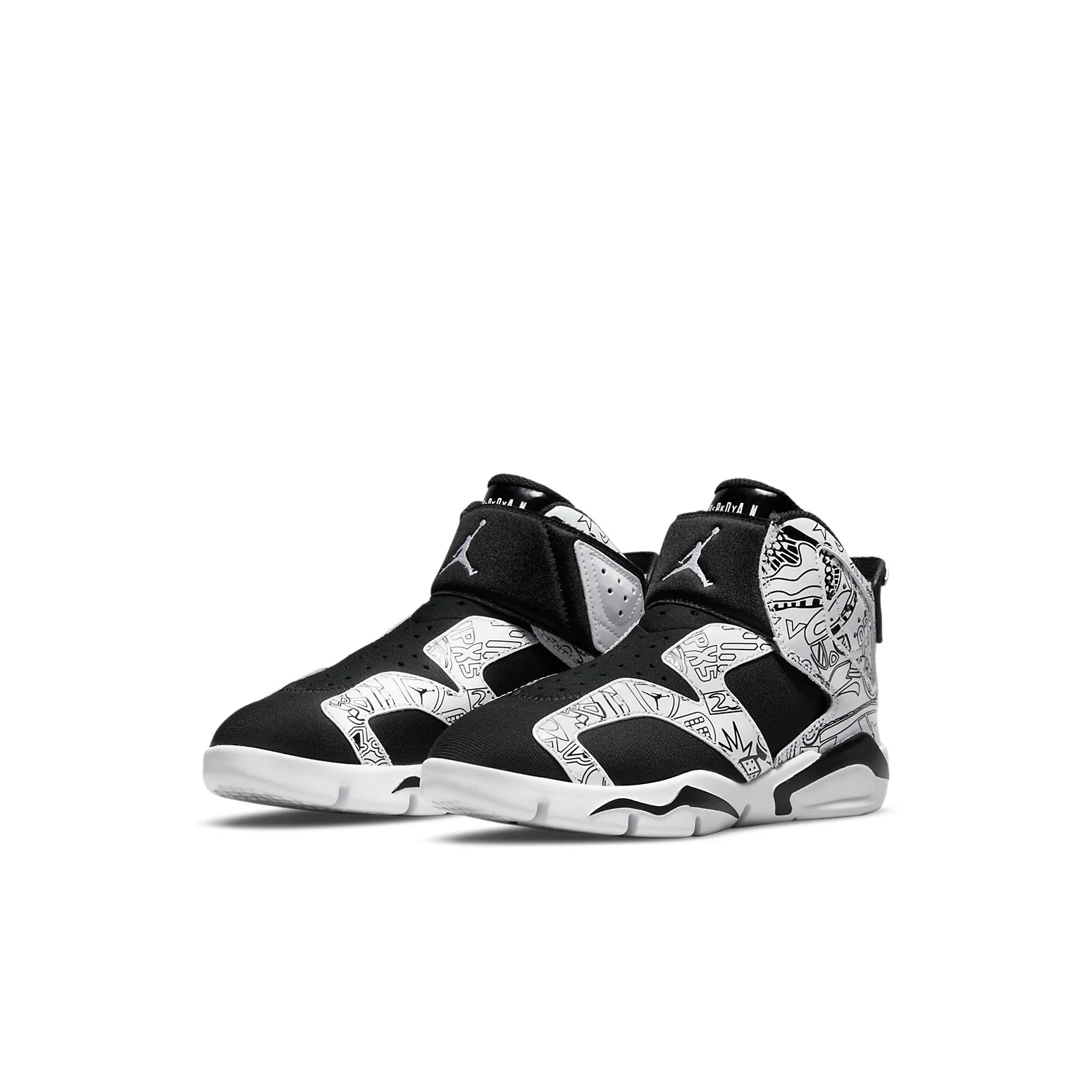 (PS) Air Jordan 6 Retro Little Flex SE 'Black White' DC4103-001