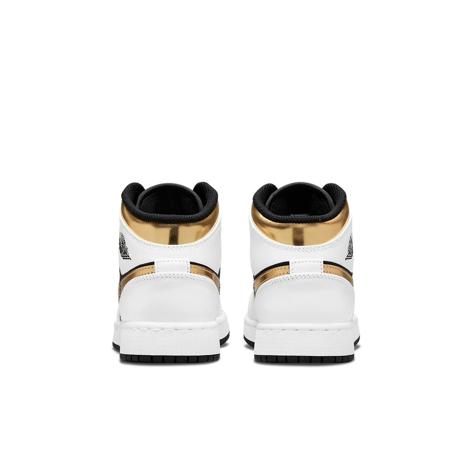 (GS) Air Jordan 1 Mid 'White Gold' 554725-190