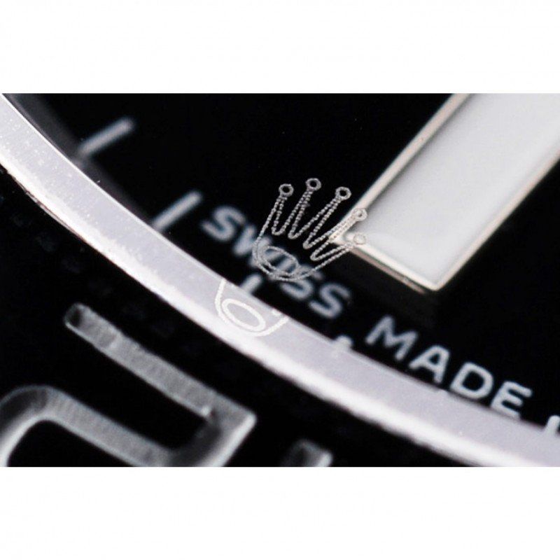 Swiss Rolex GMT Master II Pro-Hunter Black Fabric Strap Black Dial