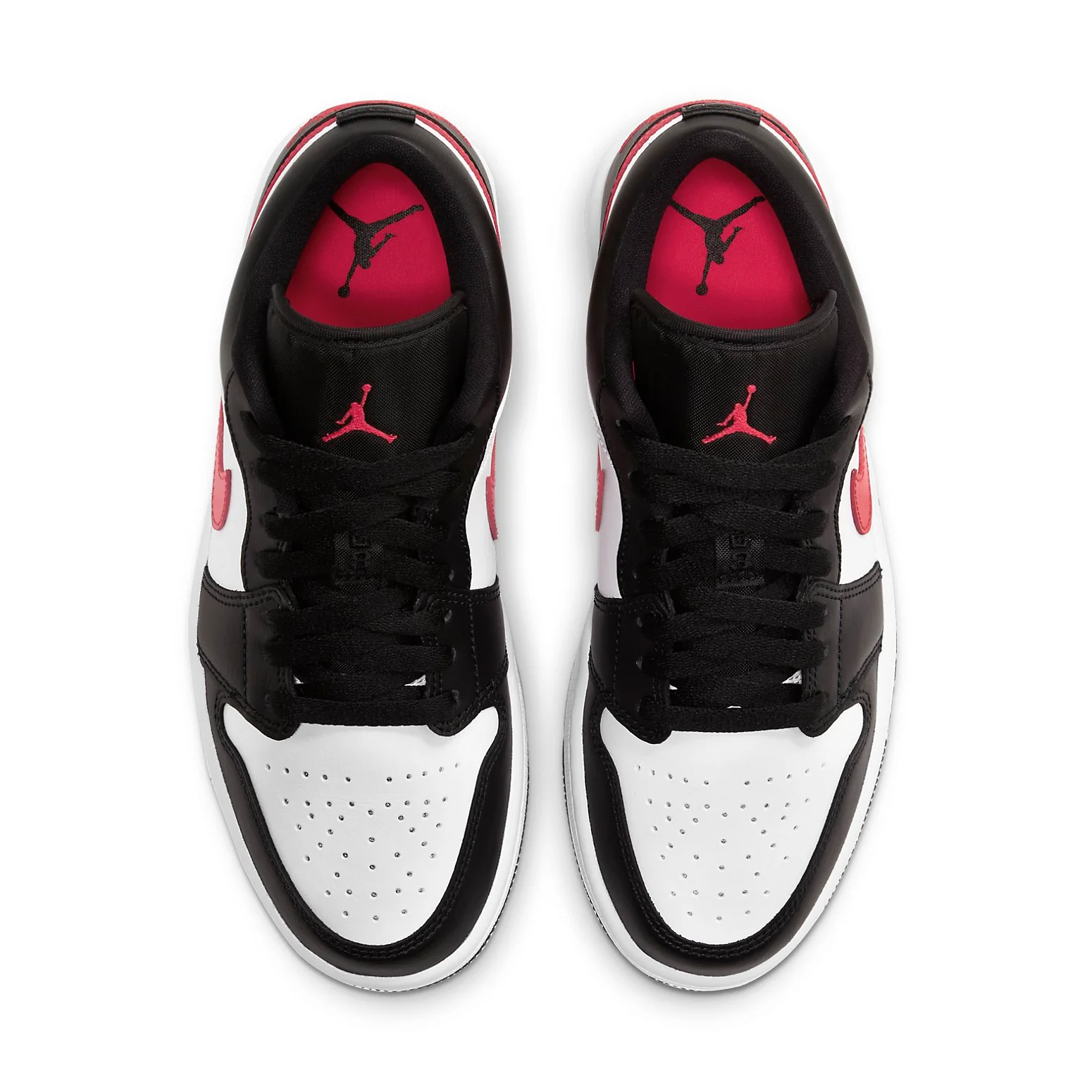 (WMNS) Air Jordan 1 Low 'Black Siren Red' DC0774-004