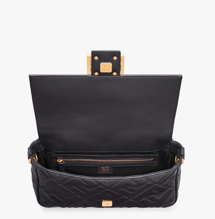 Fendi Baguette Black leather bag