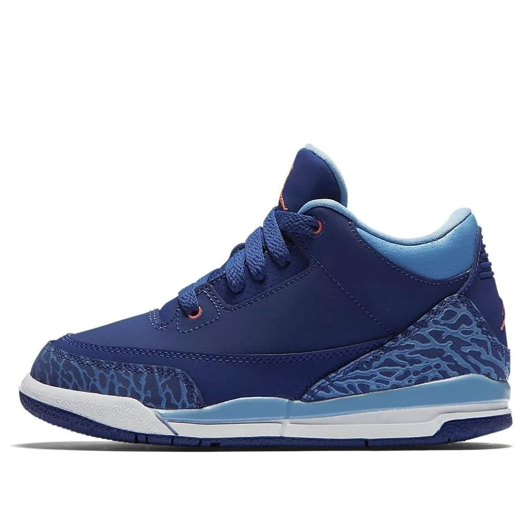 (PS) Air Jordan 3 Retro 'Dark Blue Dust' 441141-506