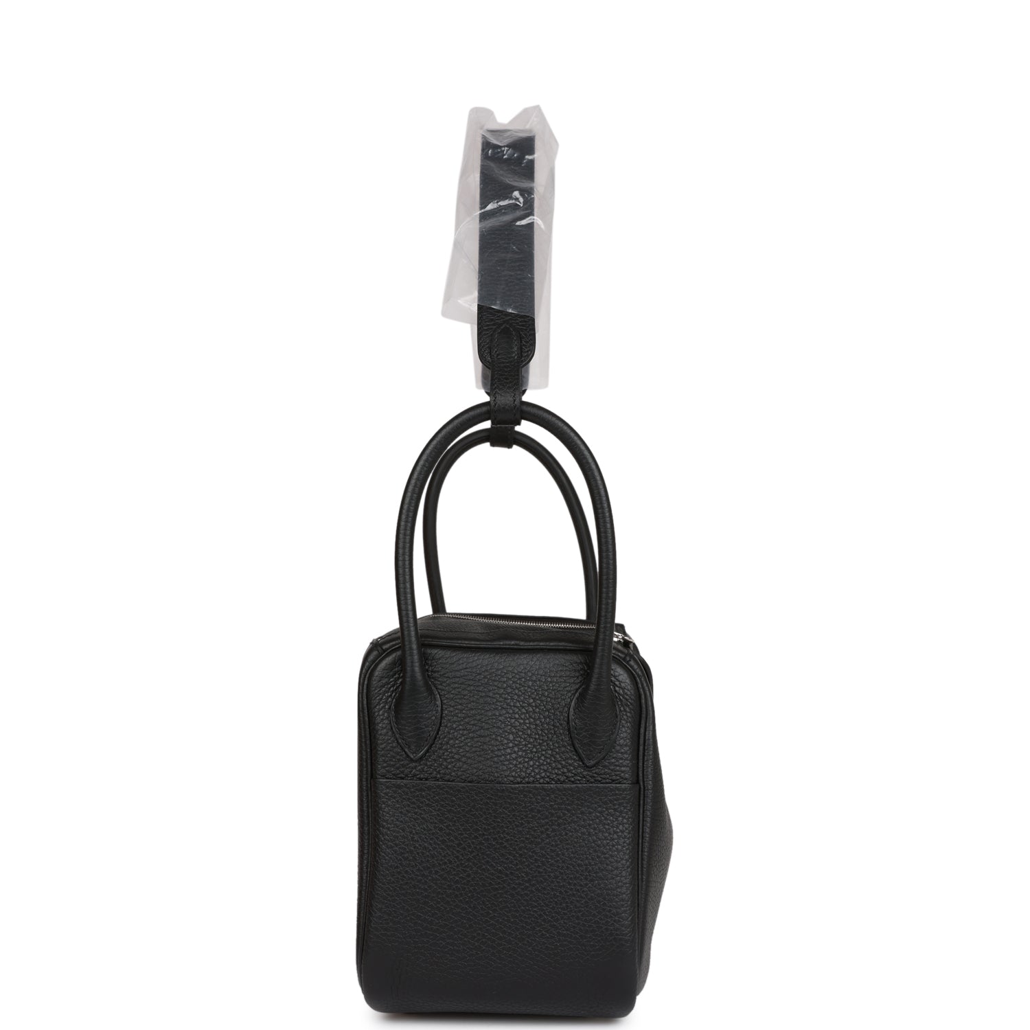 Hermès Lindy 26 Black Clemence Palladium Hardware