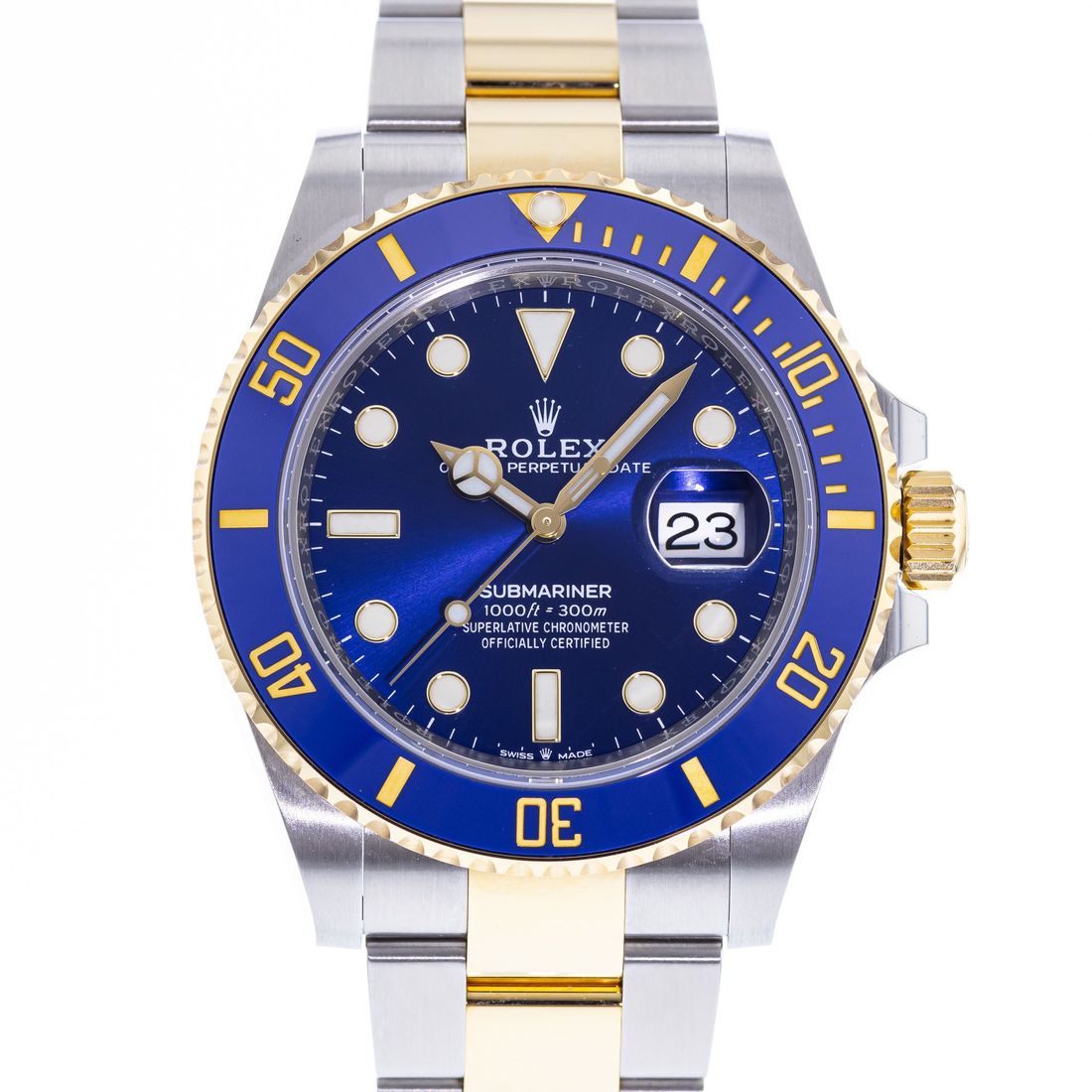 Replica Rolex Submariner 41mm Blue Dial 126613LB