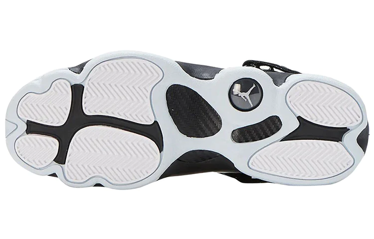 (GS) Air Jordan 6 Rings 'Black White' 323419-011