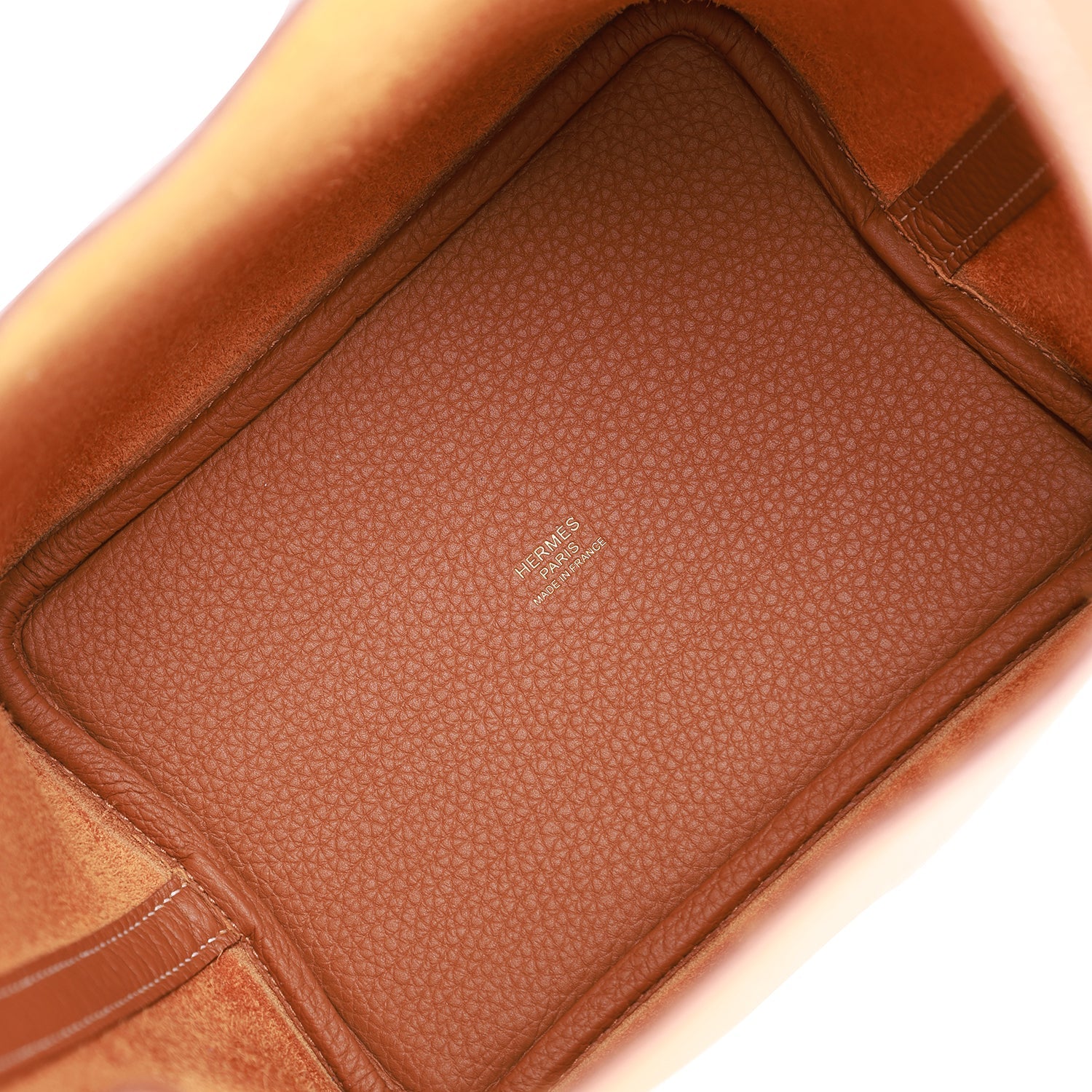 Hermès Eclat Picotin Lock 18 Gold Clemence Gold Hardware