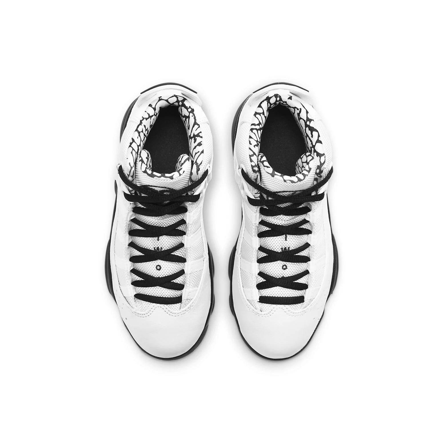 (PS) Air Jordan 6 Rings 'White Black' 323432-107