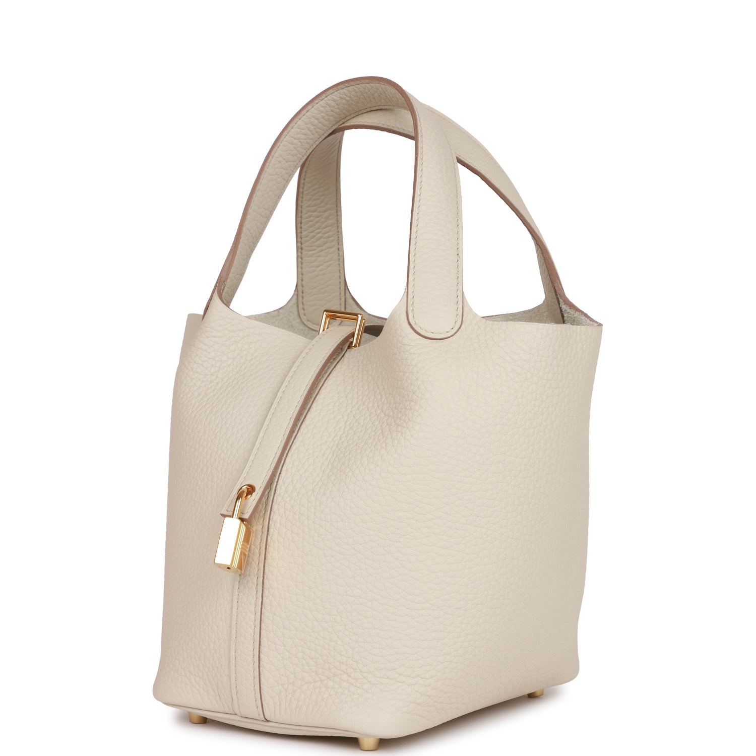 Hermès Picotin Lock 18 Beton Clemence Gold Hardware