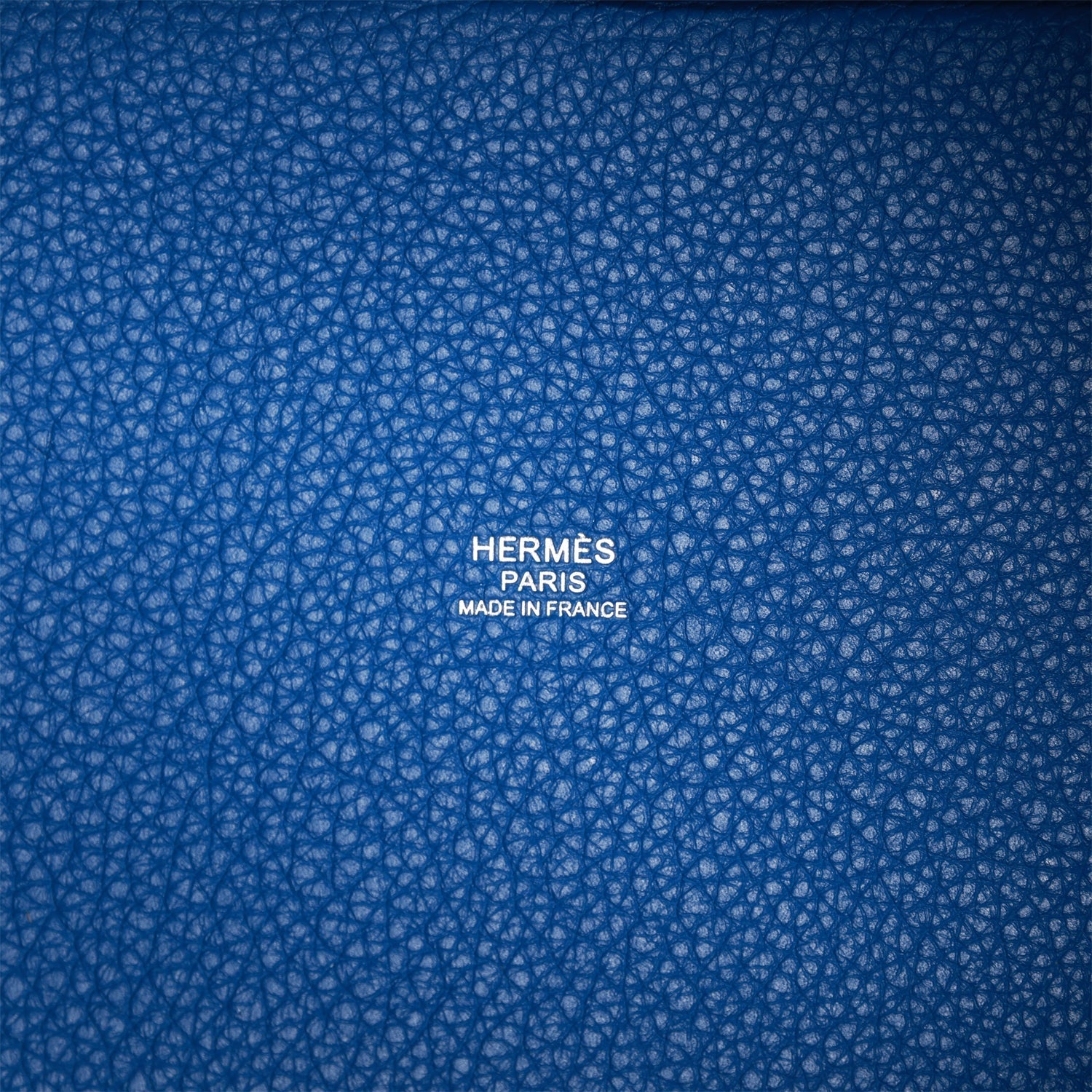 Hermès Picotin Lock 18 Bleu France Clemence Palladium Hardware