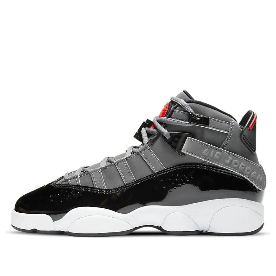 (GS) Air Jordan 6 Rings 'Light Graphite' 323419-022