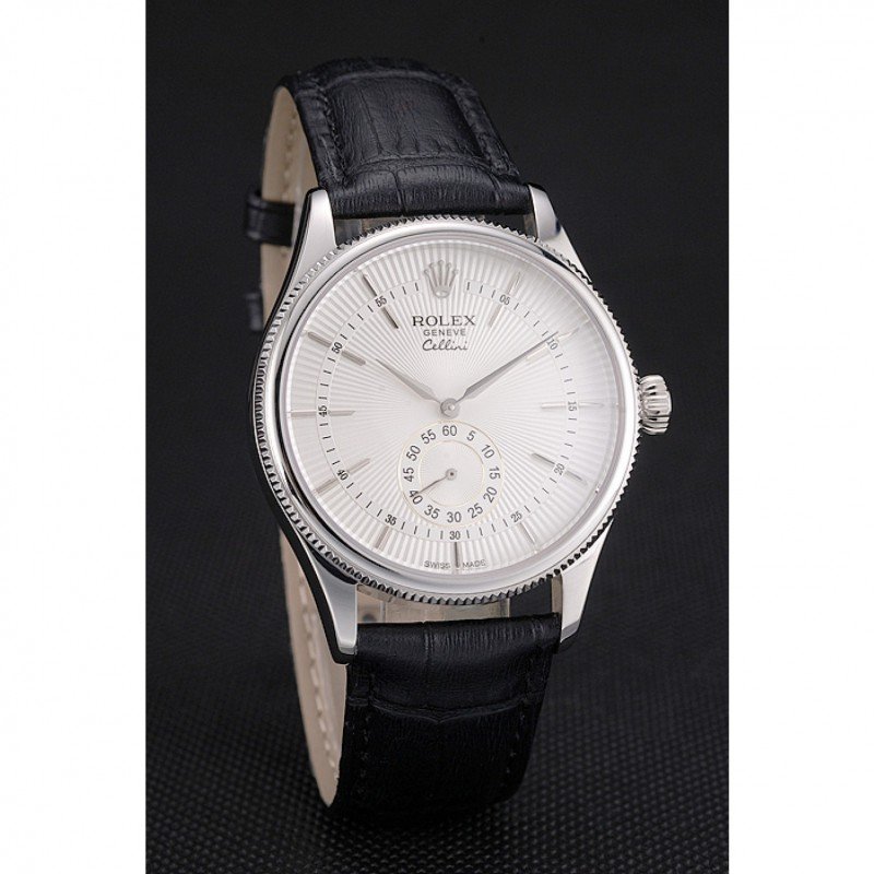Superclone Rolex Cellini 38mm White Dial REP016811