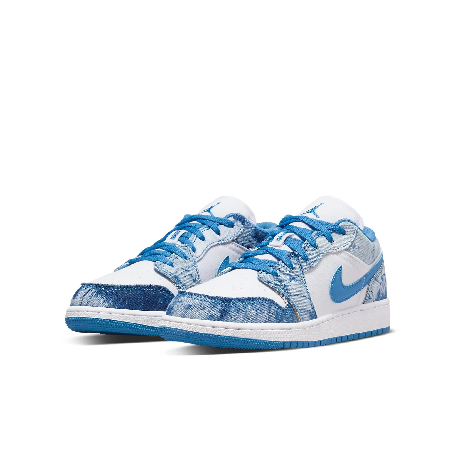 (GS) Air Jordan 1 Low 'Washed Denim' DM8947-100