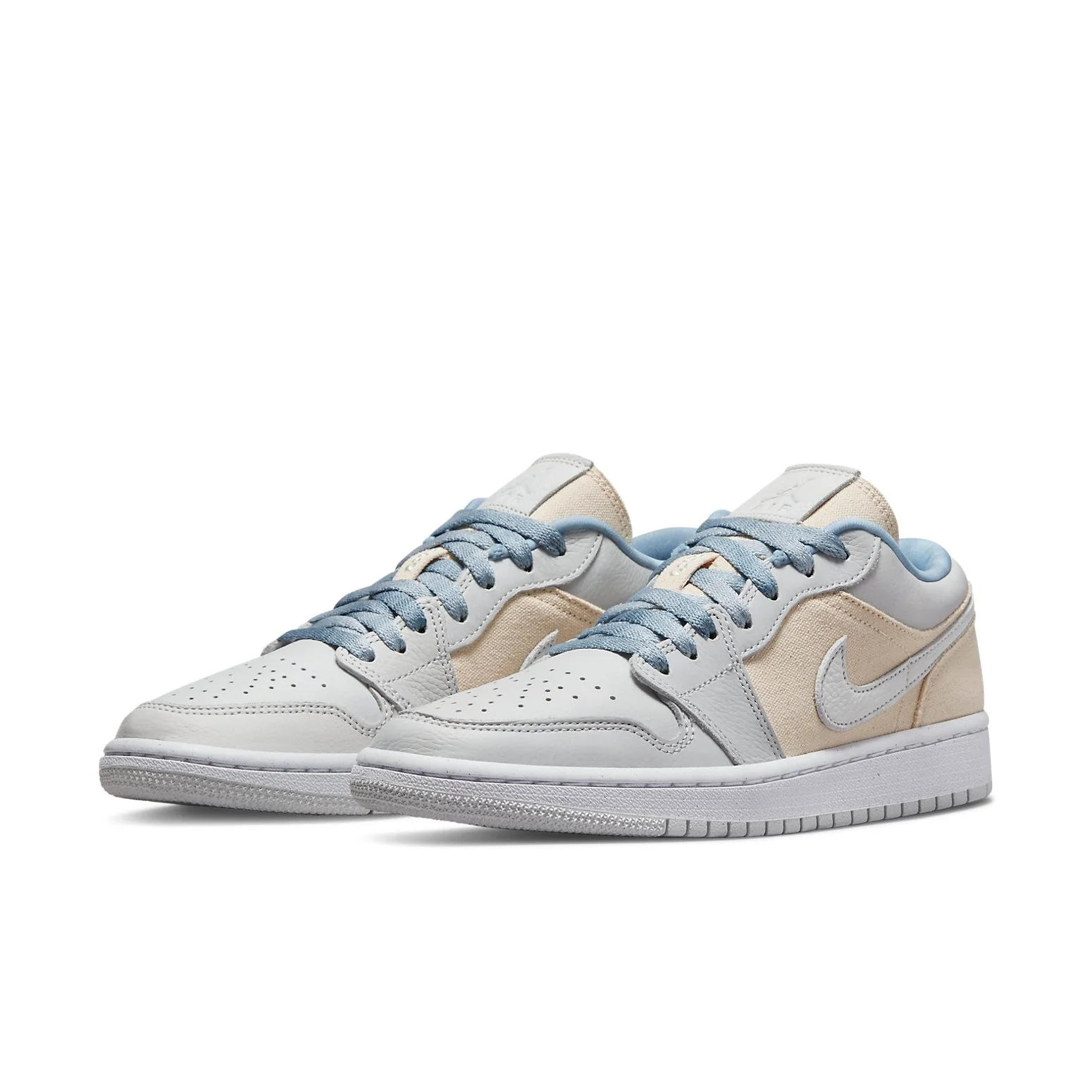 (WMNS) Air Jordan 1 Low 'Sail Canvas' DQ4151-500