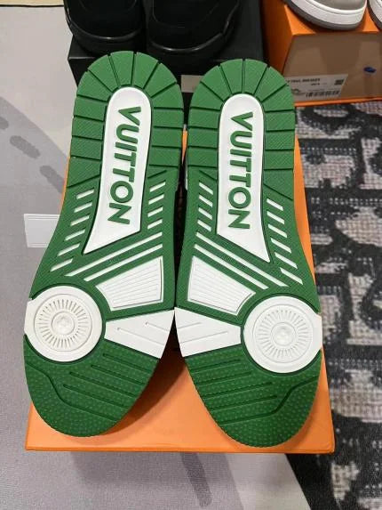 Trainer Sneaker 1A9JHX Green Denim