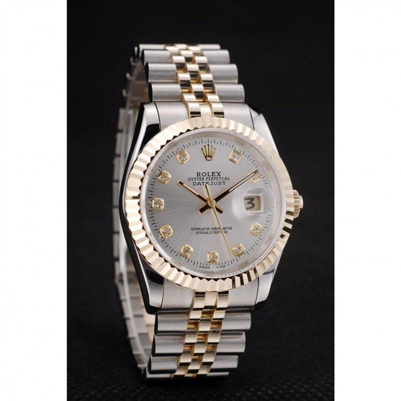 Superclone Rolex Datejust 36mm White Dial SRL10