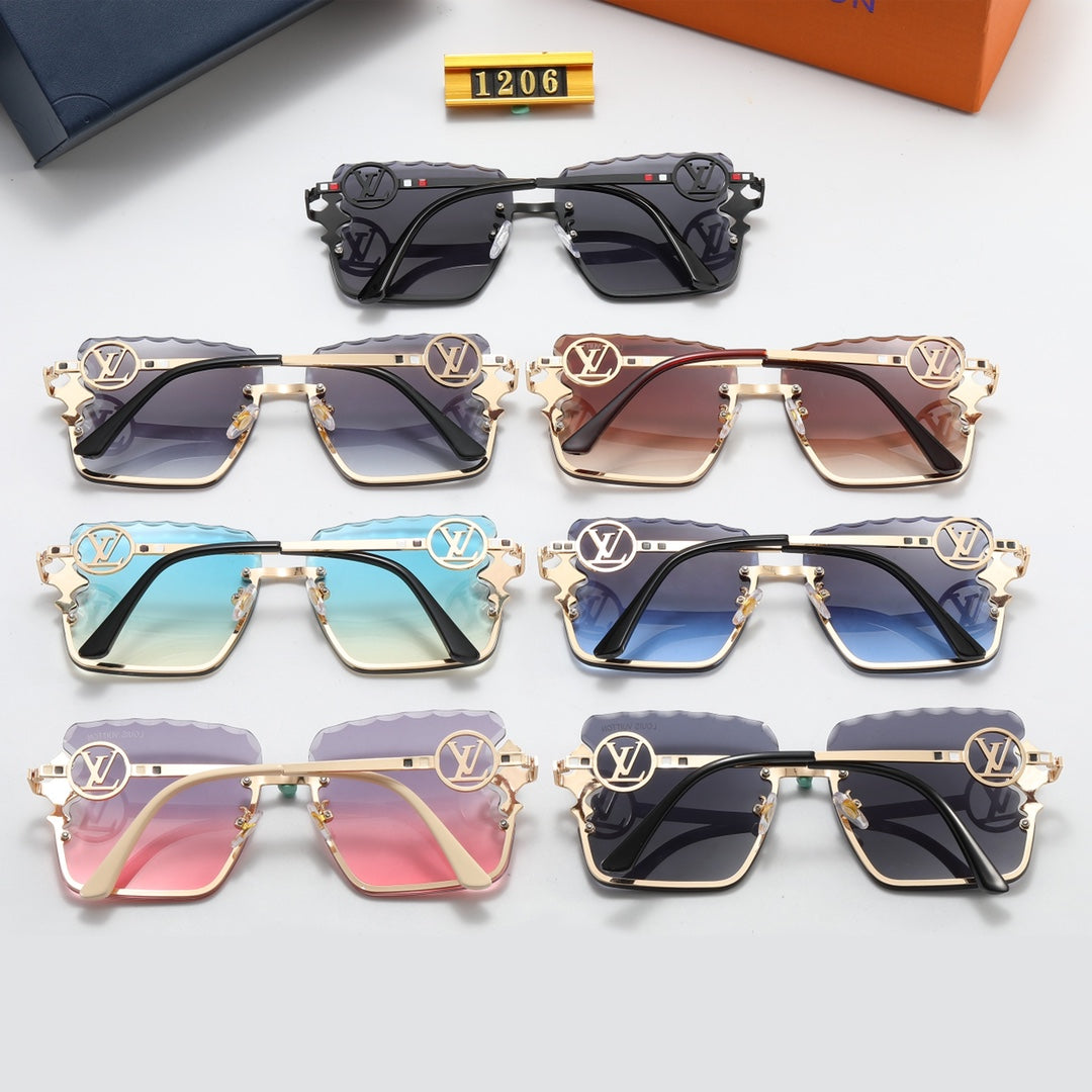 7 Color Women's Sunglasses—1206