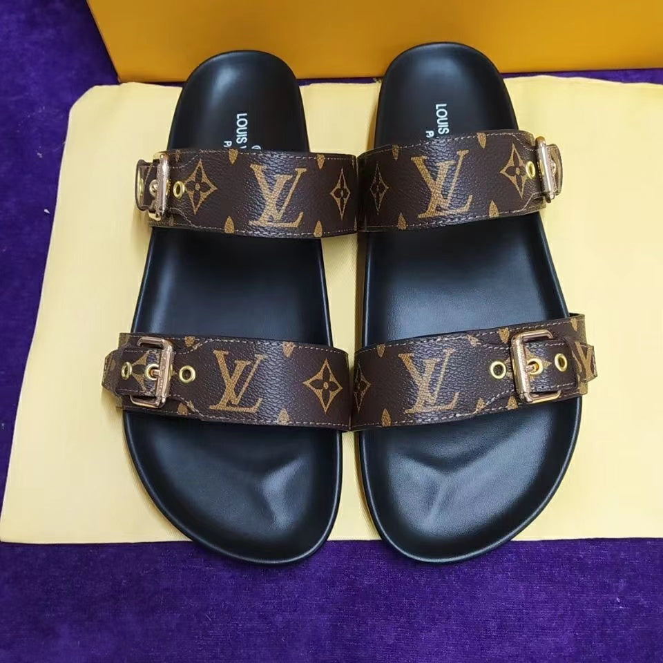 LV SLIDES SANDALS