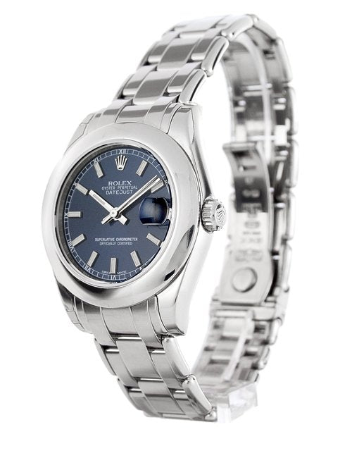 Rolex Datejust Special Edition 81209 Blue Baton