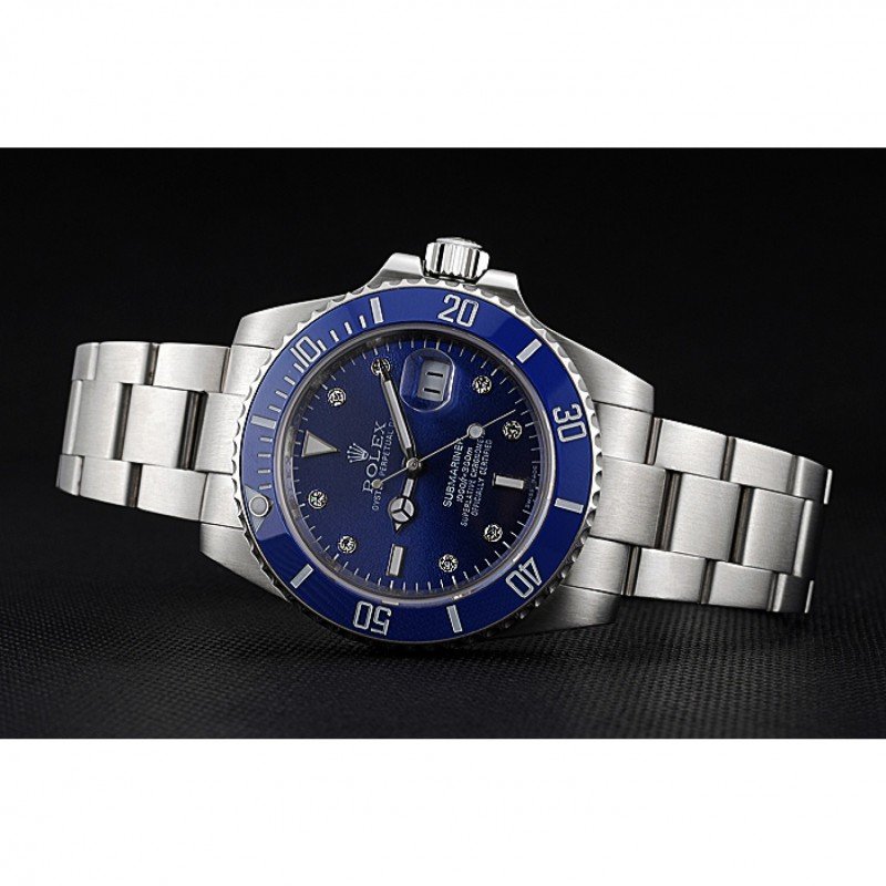 Replica Rolex Submariner 40mm Blue Dial 622638