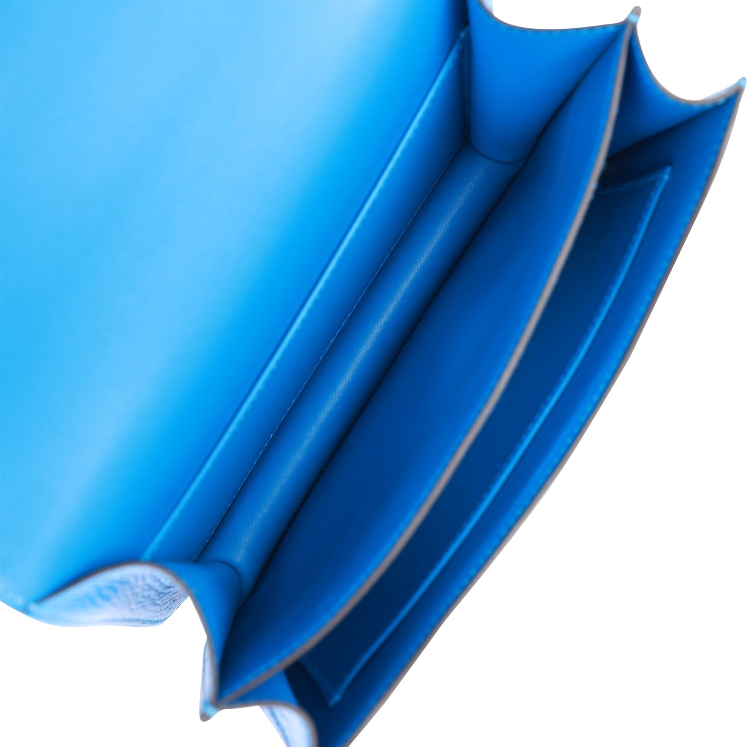 Hermès Constance 18 Bleu Hydra Chevre Gold Hardware