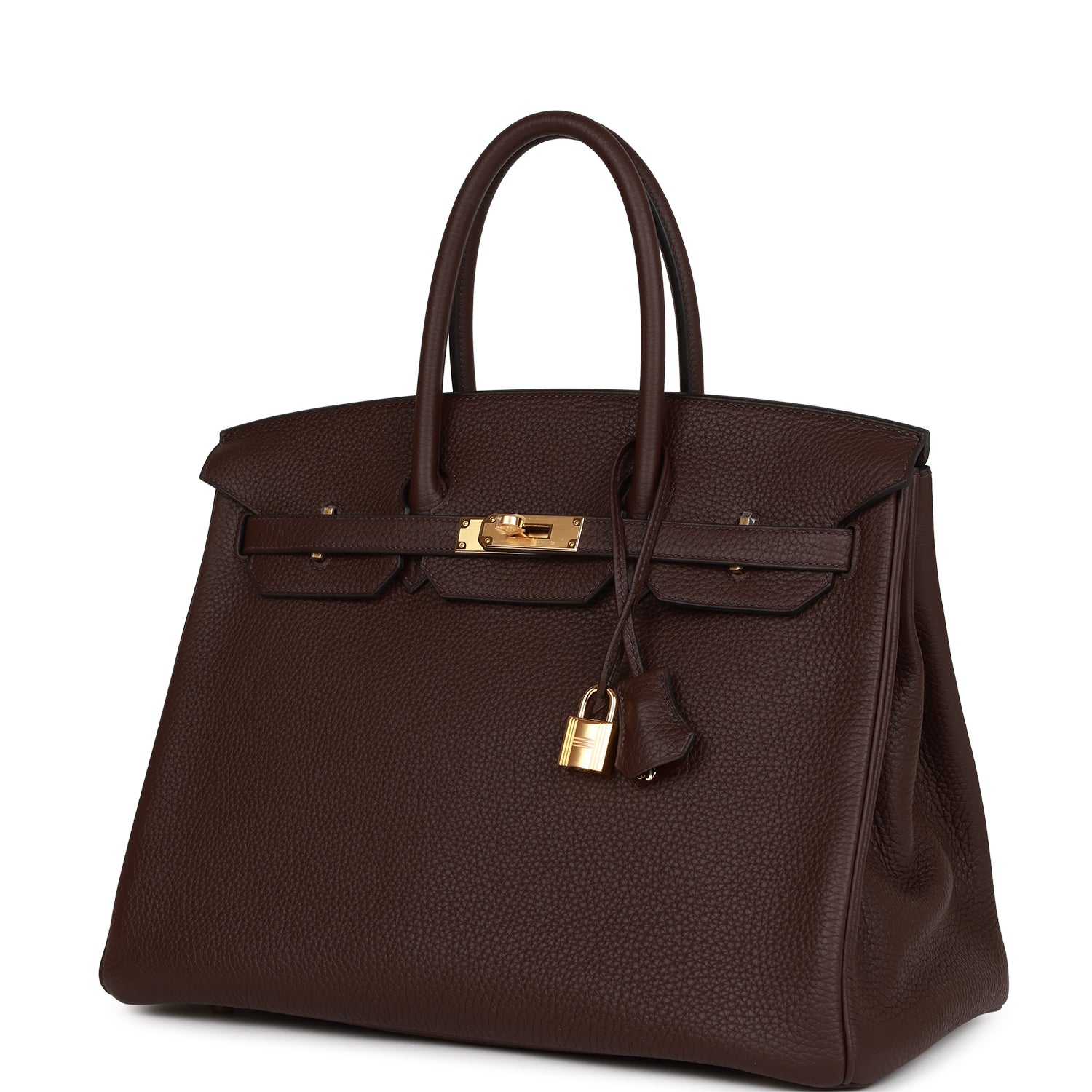 Hermès Birkin 35 Rouge Sellier Clemence Gold Hardware