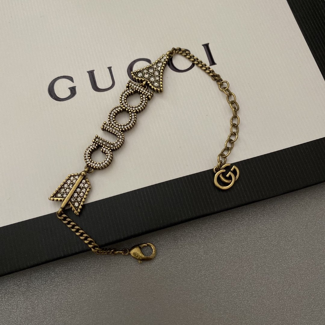 Fashion Eros Arrow Rhinestone Bracelet