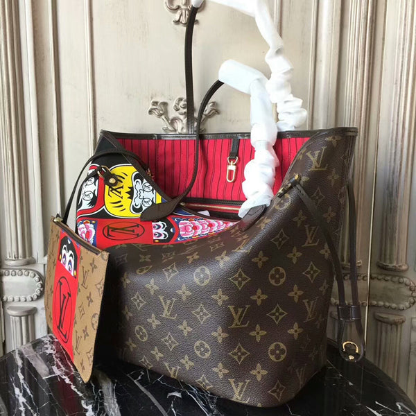 LV Neverfull MM M43499 Monogram Canvas