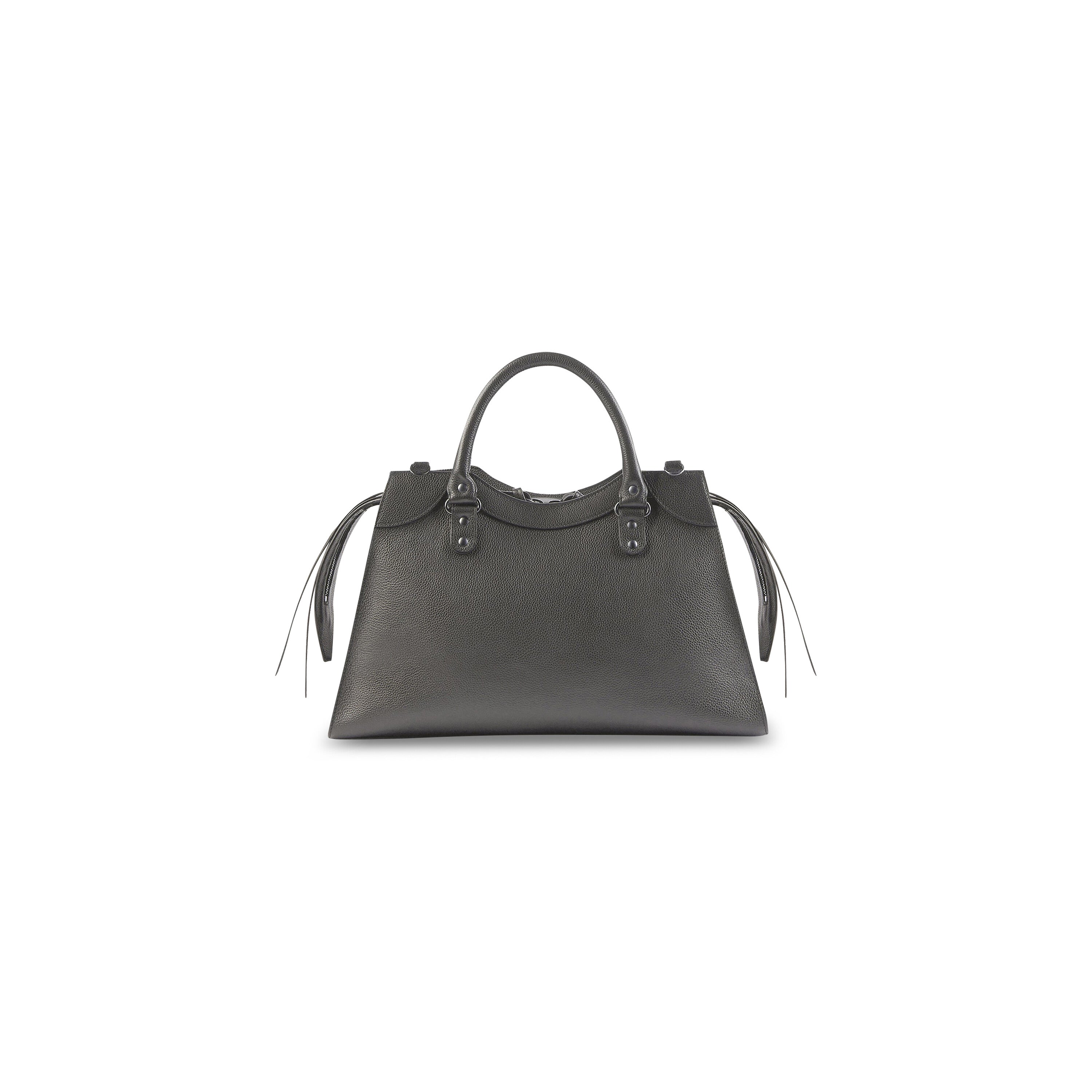 NEO CLASSIC MEDIUM HANDBAG IN DARK GREY
