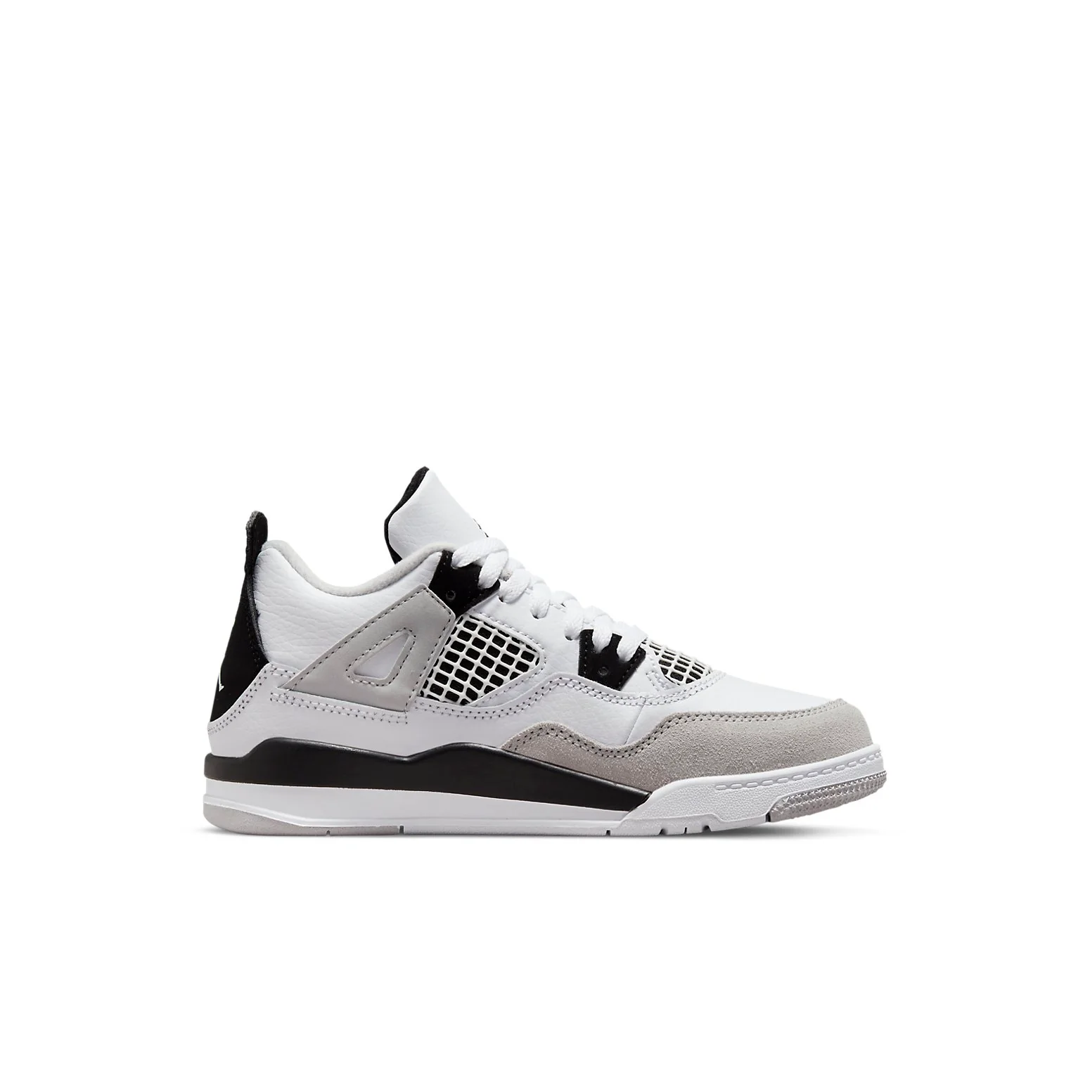 (PS) Air Jordan 4 Retro 'Military Black' BQ7669-111