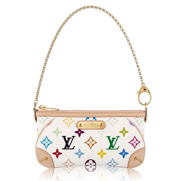 LV Monogram Multicolore Milla Clutch