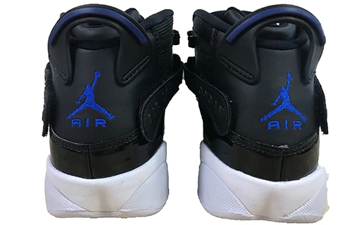 (GS) Air Jordan 6 Rings 'Black Blue' 323419-016