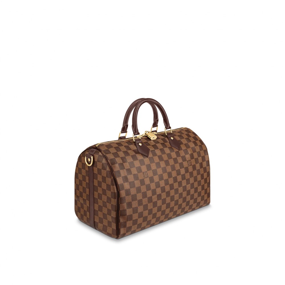 Louis Vuitton Damier Ebene Canvas Speedy Bandouliere 35 N41366