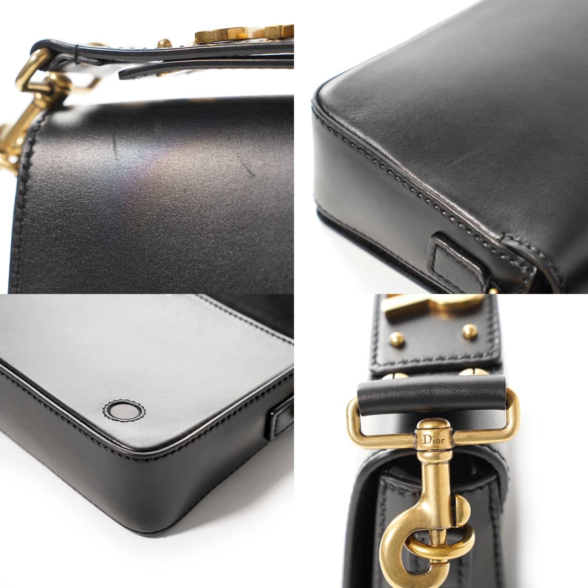 Dior J'adior Shoulder Straps Bag Black In Leather