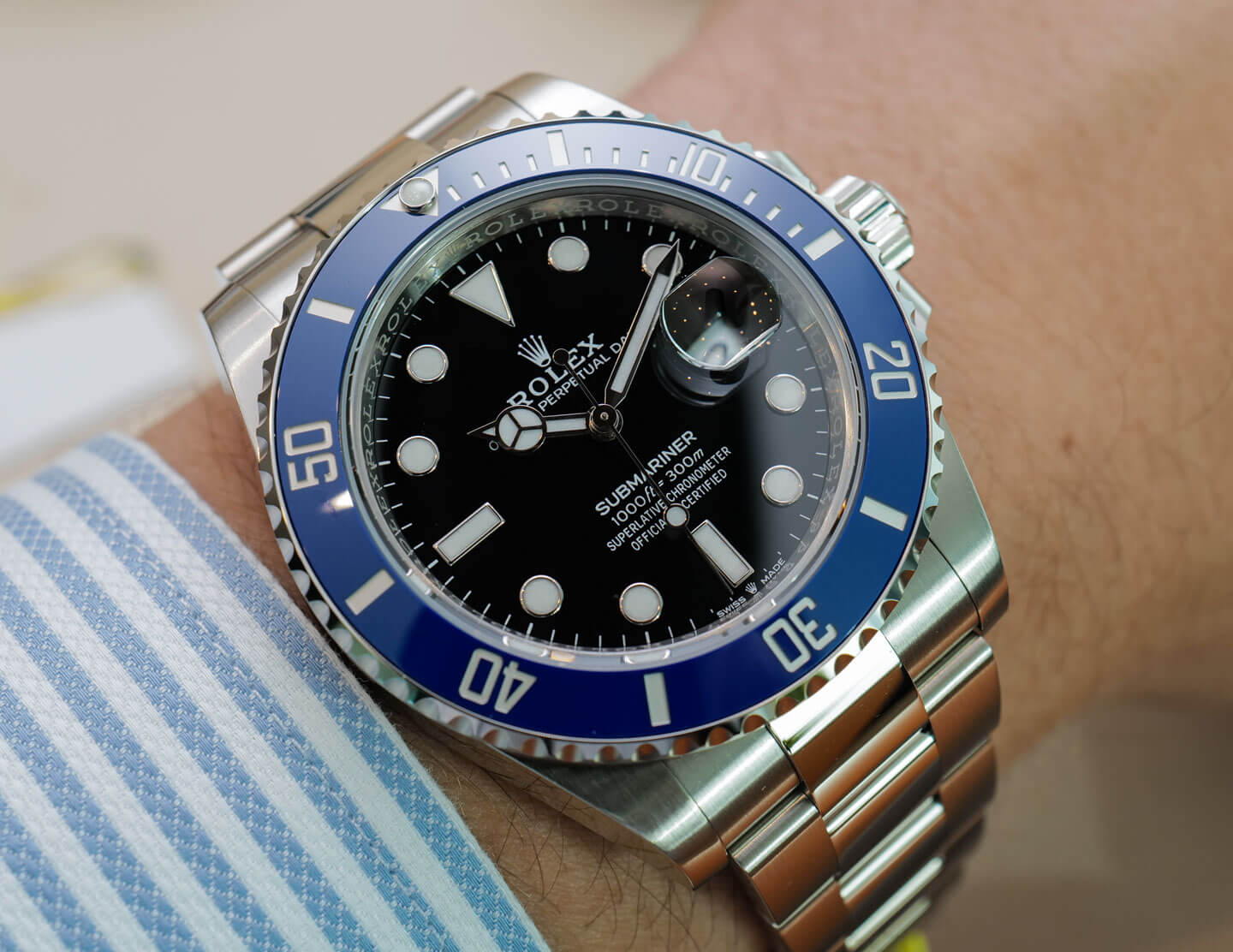 Replica Rolex Submariner 41mm Black Dial 126619LB