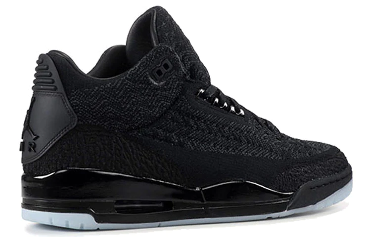 Air Jordan 3 Retro Flyknit 'Black' AQ1005-001