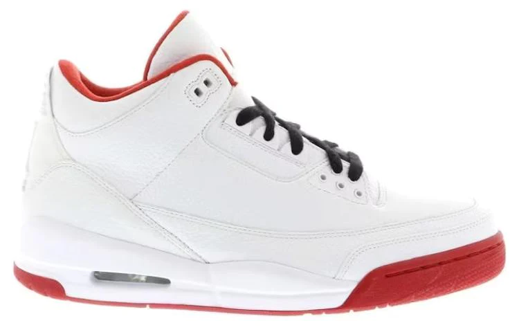Air Jordan 3 'White Red' 159096-834