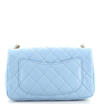Chanel Pearl Crush Flap Bag Quilted Lambskin Mini