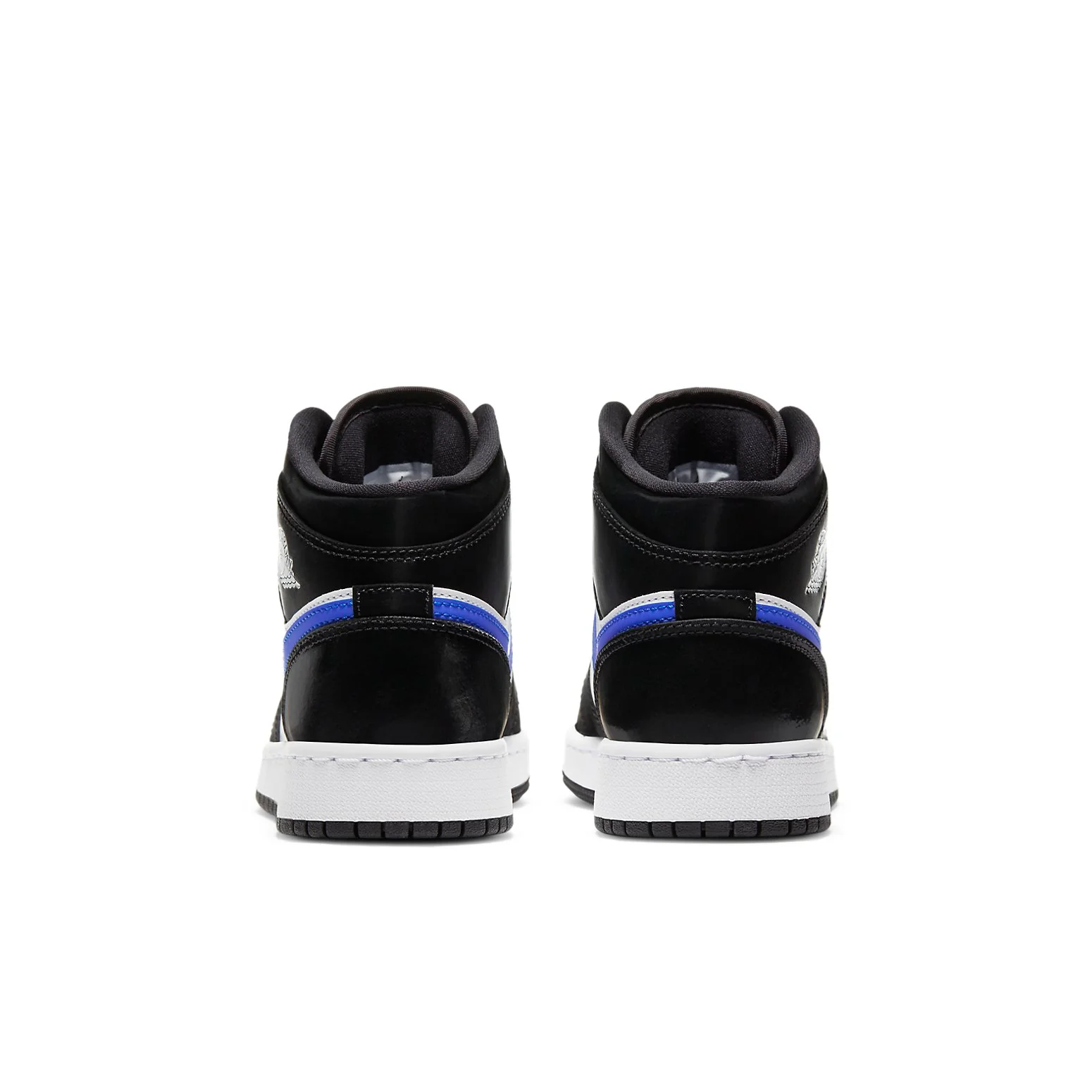 (GS) Air Jordan 1 Mid 'Black Racer Blue' 554725-084