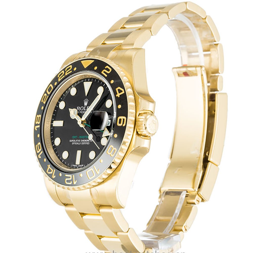 Replica Rolex GMT-Master II 40mm Black Dial 116718