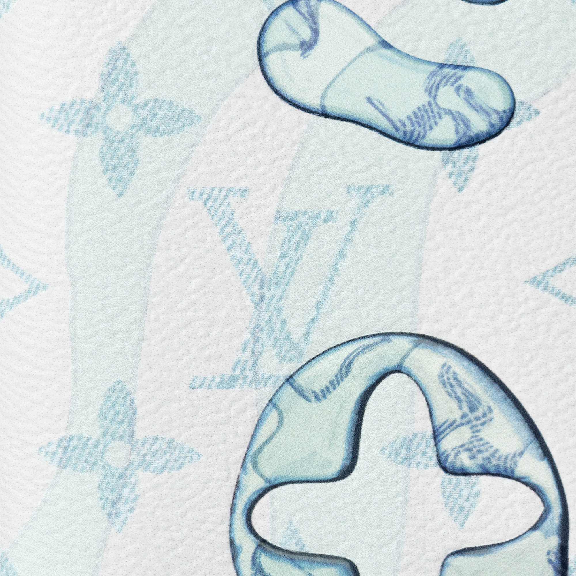 Louis Vuitton M82371 Pocket Organizer Crystal Blue